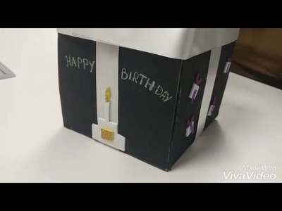 Explosion box -  Birthday gift for Male bestie????
