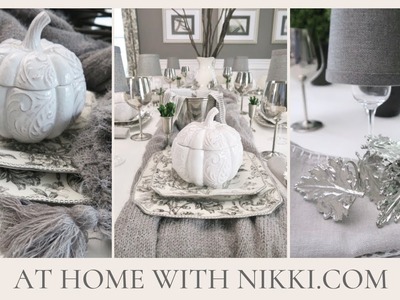 FALL INSPIRED SWEATER WEATHER TABLESCAPE