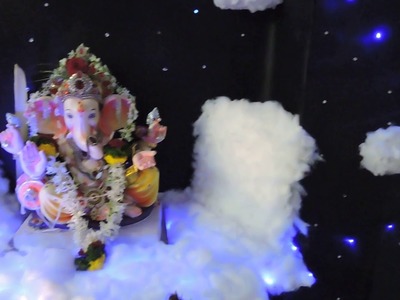 Ganpati decoration at home 2017