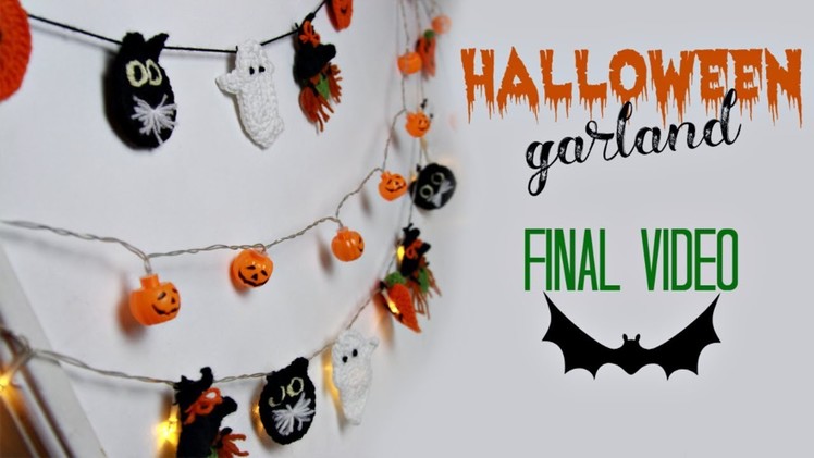 HALLOWEEN CROCHET GARLAND | #5 | Halloween Series