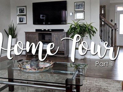 Home Tour Part 1-Thrifted & New Home Decor Styling-Spring 2018