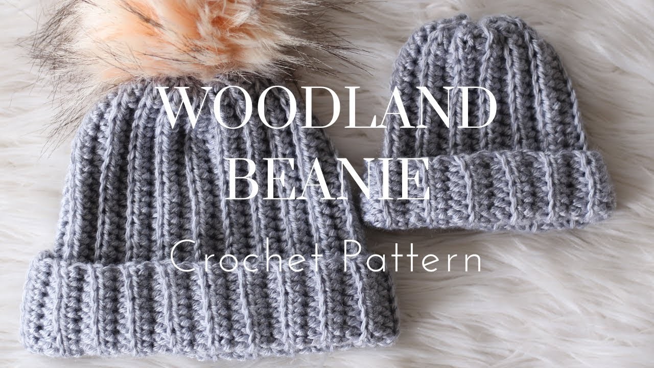 How To Crochet - Ribbed Beanie