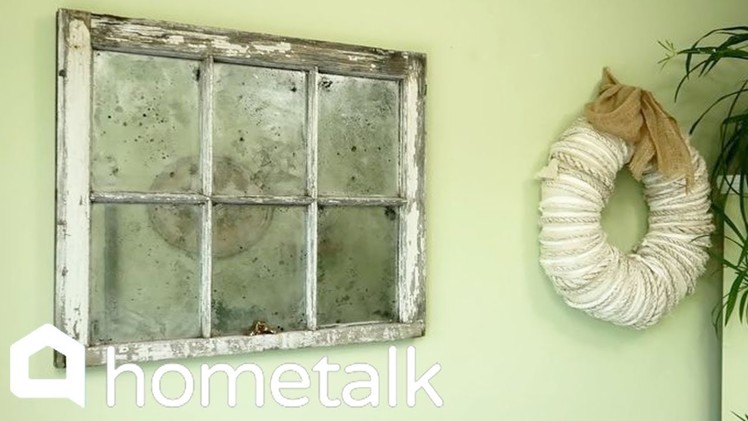 How To Fake An Antique Mirror | Hometalk