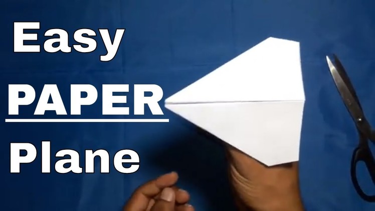 How to make a paper airplane For kids