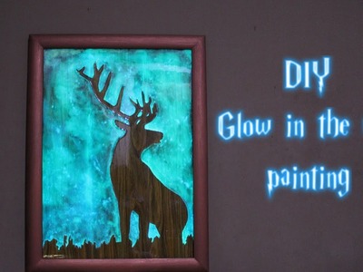 How to Make Glow in the Dark Painting