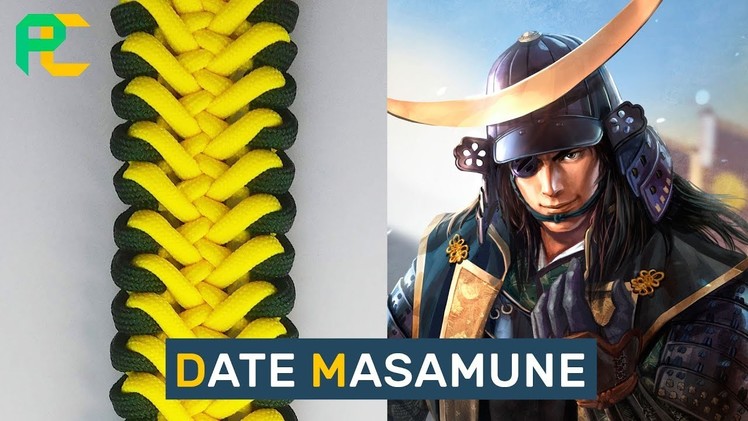 How to make Paracord Bracelet Date Masamune