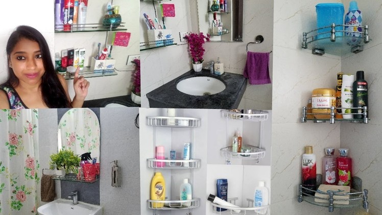 Indian Small Bathroom Organization | Indian Bathroom Storage ideas |  Indian Mom Studio