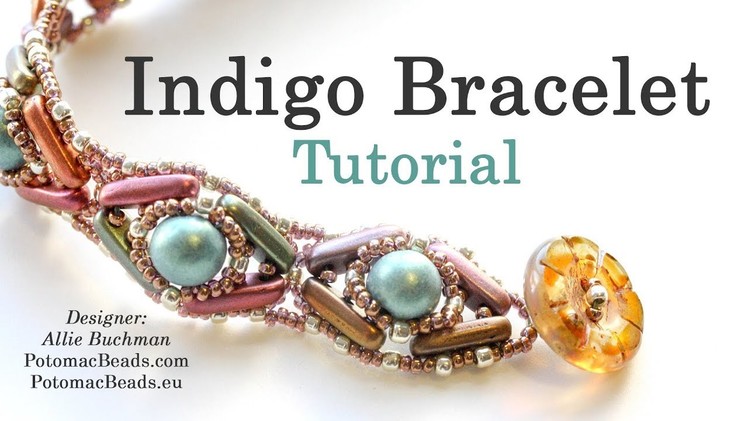 Indigo Bracelet - Beadweaving Tutorial