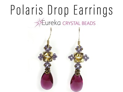 Learn to create Leah’s Polaris Drop Earrings