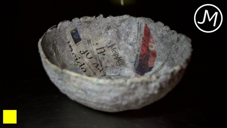 Making Bowls From Newspaper [49]