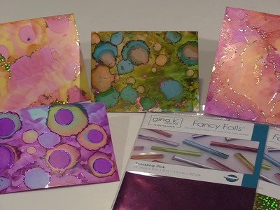 Making Magic: Alcohol Ink And Foils