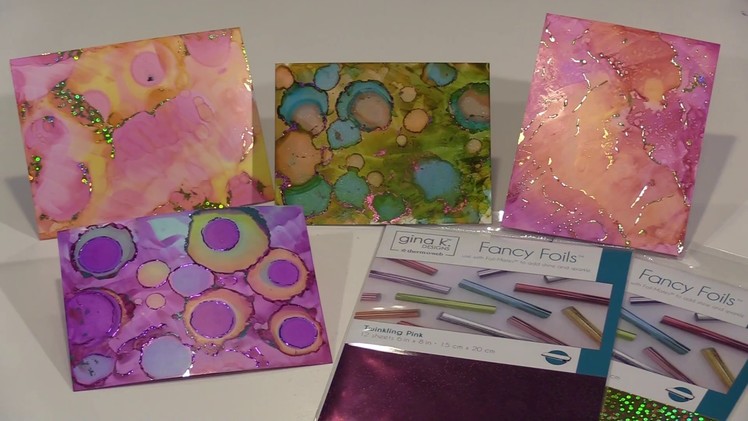Making Magic: Alcohol Ink And Foils