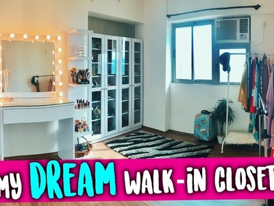 My DREAM CLOSET 2018 | Indian walk-in closet