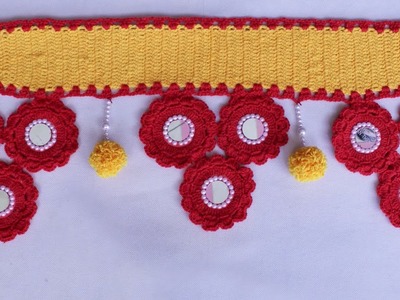 New Design WOW ! Door Hanging Toran Making at Home | Woolen Toran New Design | Door Hanging Crochet