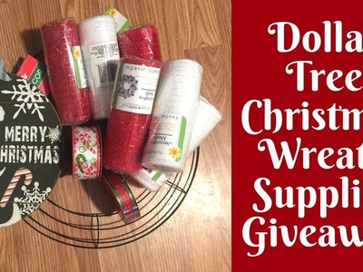 October 2018 Giveaway: Christmas Wreath Supplies