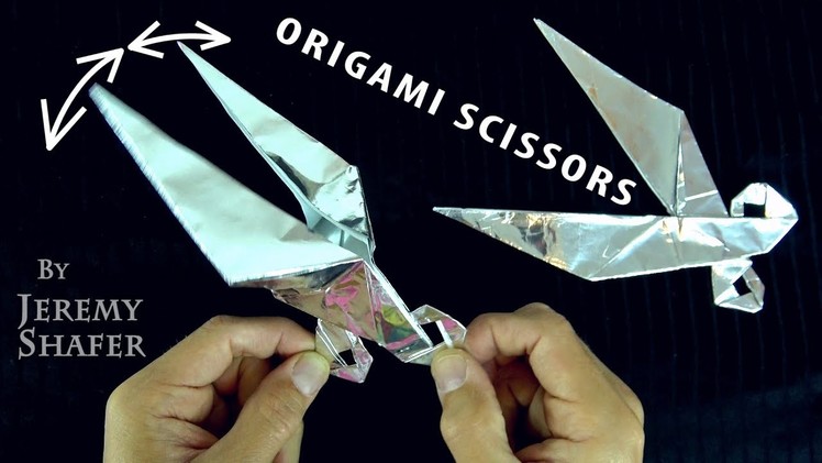 Origami Scissors that Move