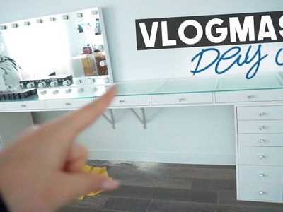 Setting Up My Beauty Room | VLOGMAS DAY 6