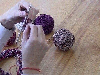 Yarn Management Using an I-Cord Edge