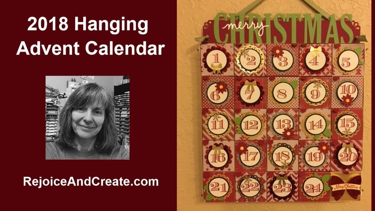 2018 Hanging Advent Calendar