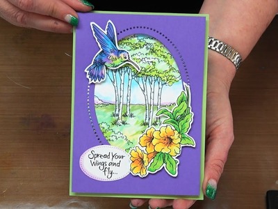 #268 How the heck do I use this SMS Exclusive Stampendous Stamp by Scrapbooking Made Simple