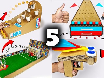 5 Amazing Things You Can Do at Home from Cardboard Games Compilation