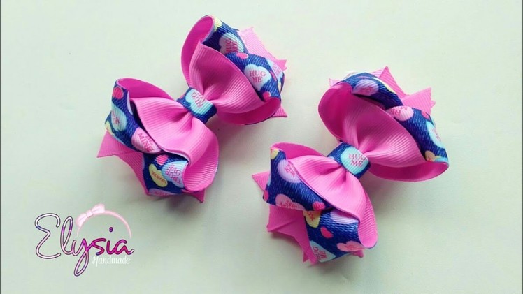 Amora Beauty Ribbon Bow Tutorial ???? DIY by Elysia Handmade