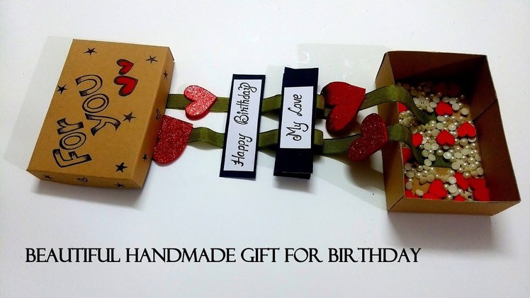 Beautiful Handmade GIFT for Birthday | Easy Handmade GIFT | tutorial