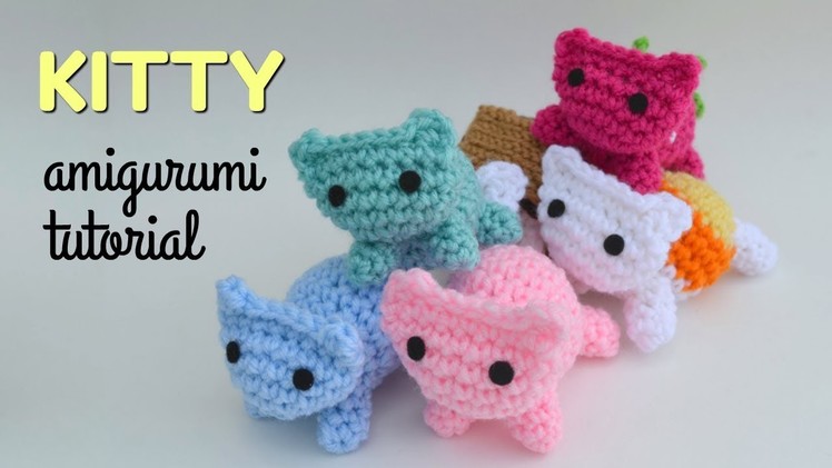 Cat Amigurumi Tutorial | Beginner Crochet | Kitty Mod Free Pattern