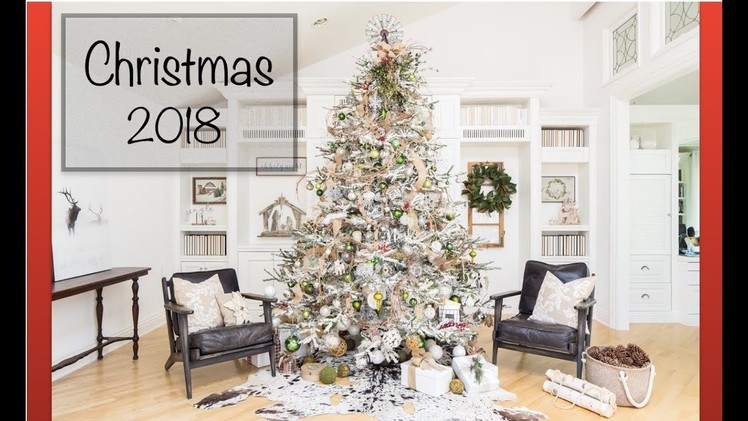 Christmas Decorating | Modern  Farmhouse Christmas Tree | Christmas 2018