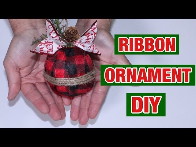 Christmas Ornament DIY. How To Make Ornaments  On A Budget