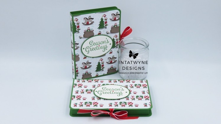 Crafty Christmas Countdown #6 - Book Style Box Of Cards
