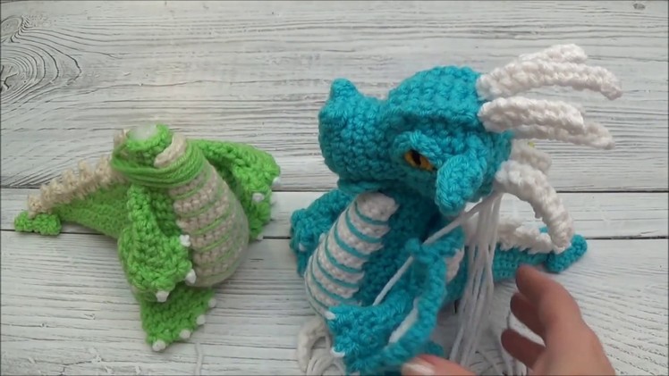 Crochet Along Small But Mighty Dragon Part 15  How To Crochet Spikes