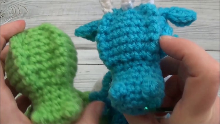 Crochet Along Small But Mighty Dragon Part 19 How To Make The Head Ridges