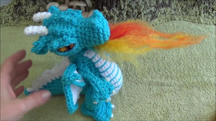 Crochet Along Small But Mighty Dragon Part 25 How To Make Dragon Fire