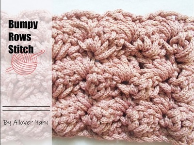 Crochet: Bumpy Rows Stitch