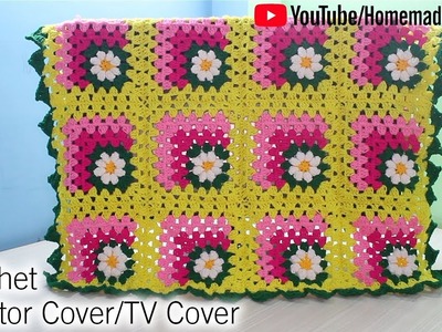 [Crochet] Monitor.TV Cover | टीवी.मॉनिटर कवर कैसे बनाएं | Crochet Monitor Cover - by Arti Singh