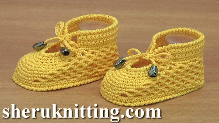 Crochet Shoes For Baby Tutorial 289