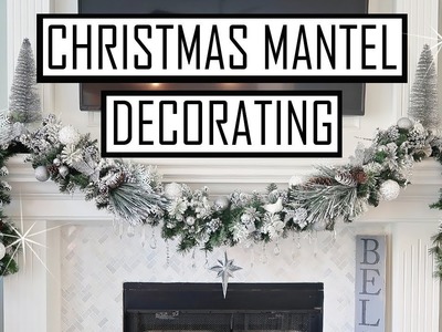 DECORATE MANTEL FOR CHRISTMAS 2018 - DOLLAR TREE MANTEL