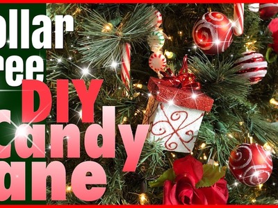 DIY Candy Cane Ornaments | DAY 6 ~ 25 Days of Christmas | #mychristmasmystyle2018