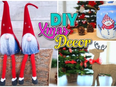 DIY CRAFTS FOR CHRISTMAS | MAKE YOUR HOME DECORATIONS for Christmas