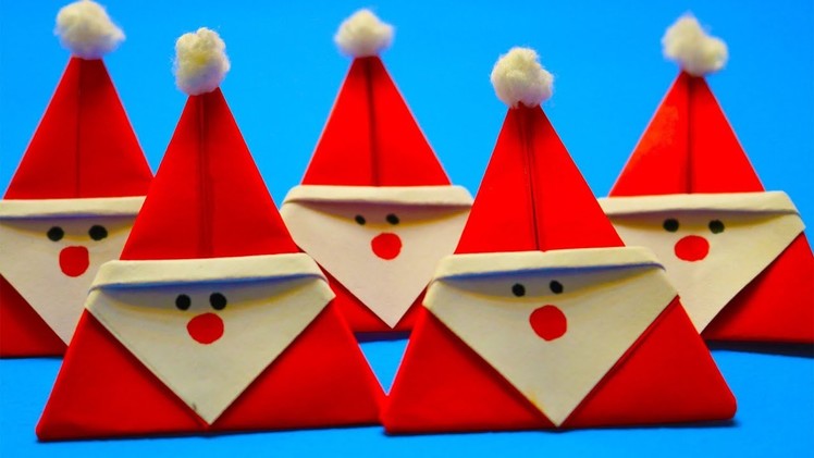 DIY Santa Claus From Paper | Christmas Craft Ideas