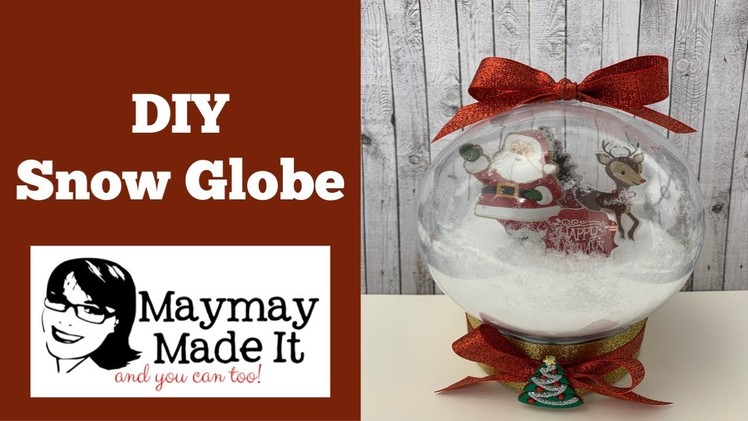 DIY Snow Globe!