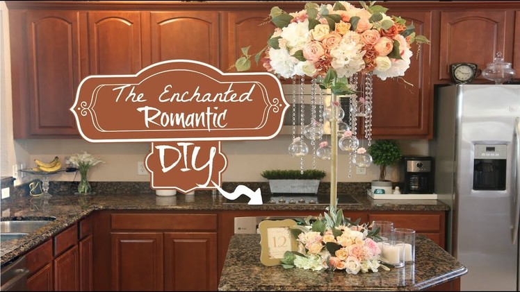 DIY Tall Enchanted Romantic Wedding Centerpiece| 3 FEET TALL!