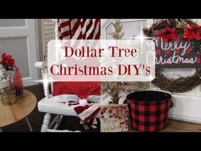 DOLLAR TREE CHRISTMAS DIY'S 2018