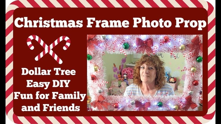 Dollar Tree DIY ???? Christmas Frame Photo Prop ????