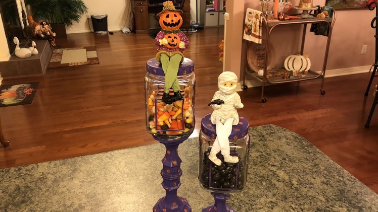 Dollar Tree Diy Halloween Candy Jars