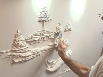 Escultura Drywall Arte Realiza en la Pared