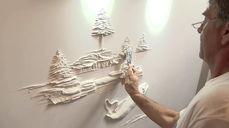 Escultura Drywall Arte Realiza en la Pared