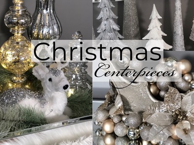GLAM CHRISTMAS ENTRYWAY TABLE DECORATING IDEAS 2018