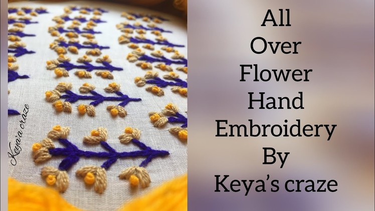Hand embroidery 2018 | All over Hand embroidery 2018 | All over design 2018
